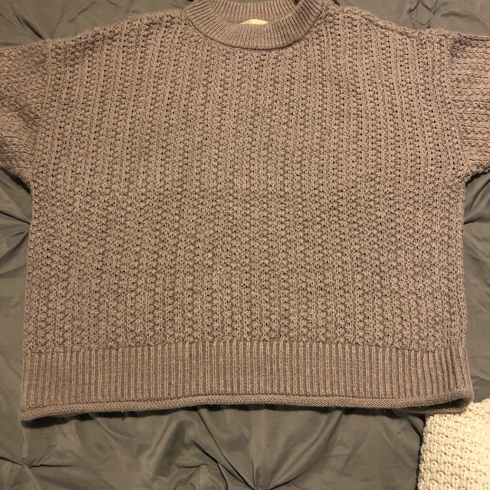 2-Universal Thread Cable Sweaters. Size Small. Br… - image 5